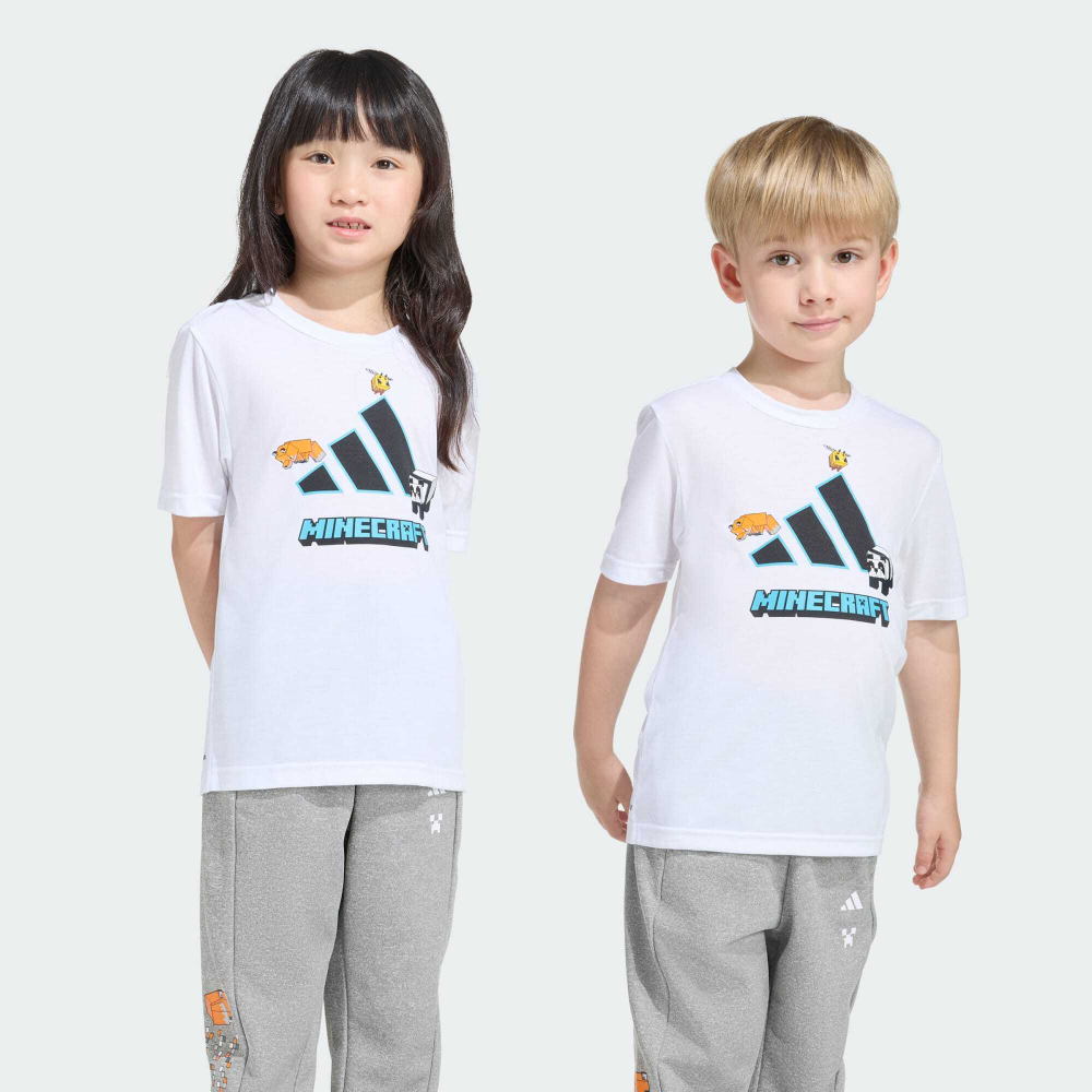 Adidas Футболка Minecraft, белый