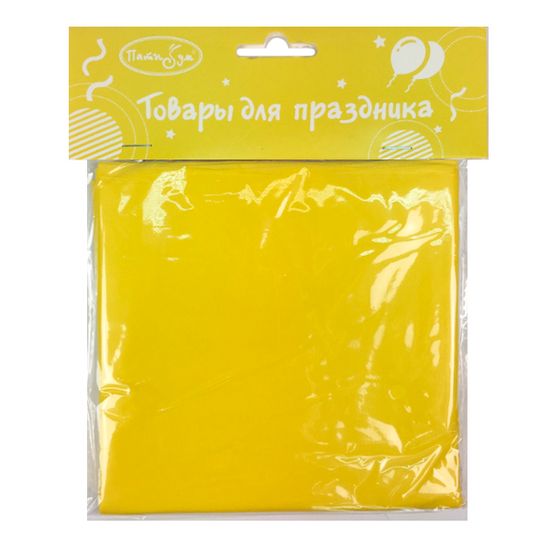 Скатерть полиэтиленовая Yellow 121см X 183см