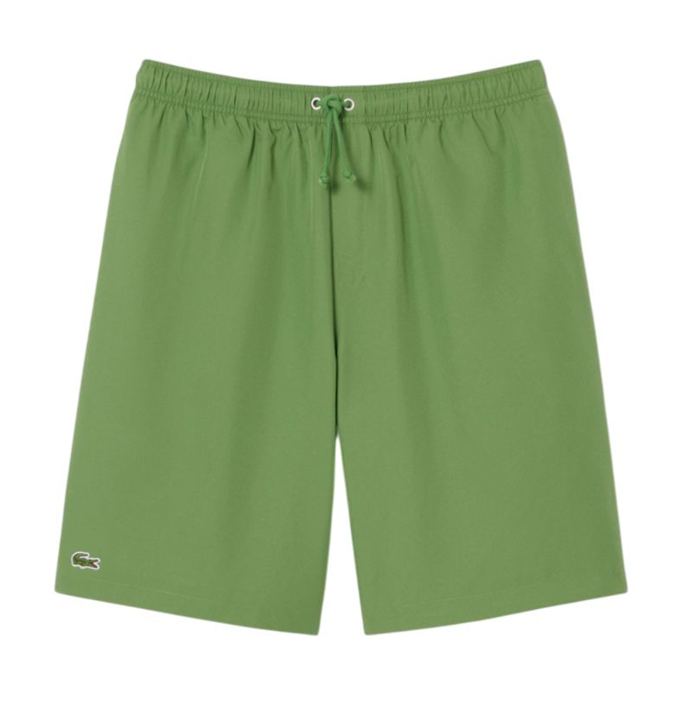 Теннисные шорты Lacoste Lightweight Diamond Taffeta - green