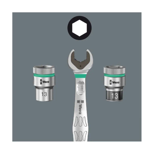 Торцовая головка Zyklop 1/2″ дюймовая 1/2" WERA 05003620001