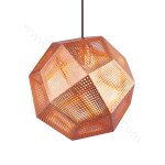 Pendant design lamp  Etch by Tom Dixon (Bronze)