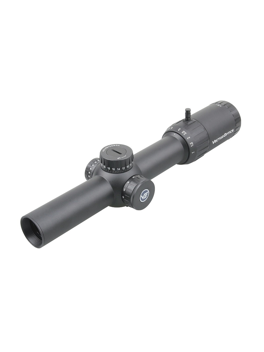 Оптический прицел Vector Optics Constantine 1-10x24, сетка Tactical Dot MOA, 30мм, широкоугольный, азотозаполненный,подсветка красным (SCOC-31)