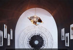 Pendant design lamp  Maxhedron Vertical by Bec Brittain (Amber)