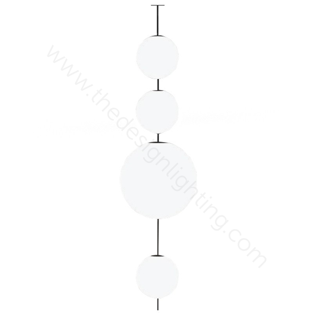Pendant design lamp  lamp Elementi 3C by DePadova