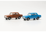 Набор для сборки: Wartburg 353 '66, 2 шт., синий/коричневый