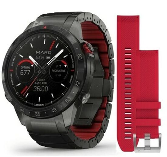 Люксовые мультиспортивные часы Garmin MARQ Athlete (Gen 2) Performance edition 010-02648-51