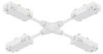 Токопровод X-образный центральный Denkirs SMART UNI TR2116-WH