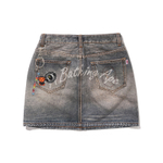 A Bathing Ape Bathing Ape Denim Short Skirts Cotton