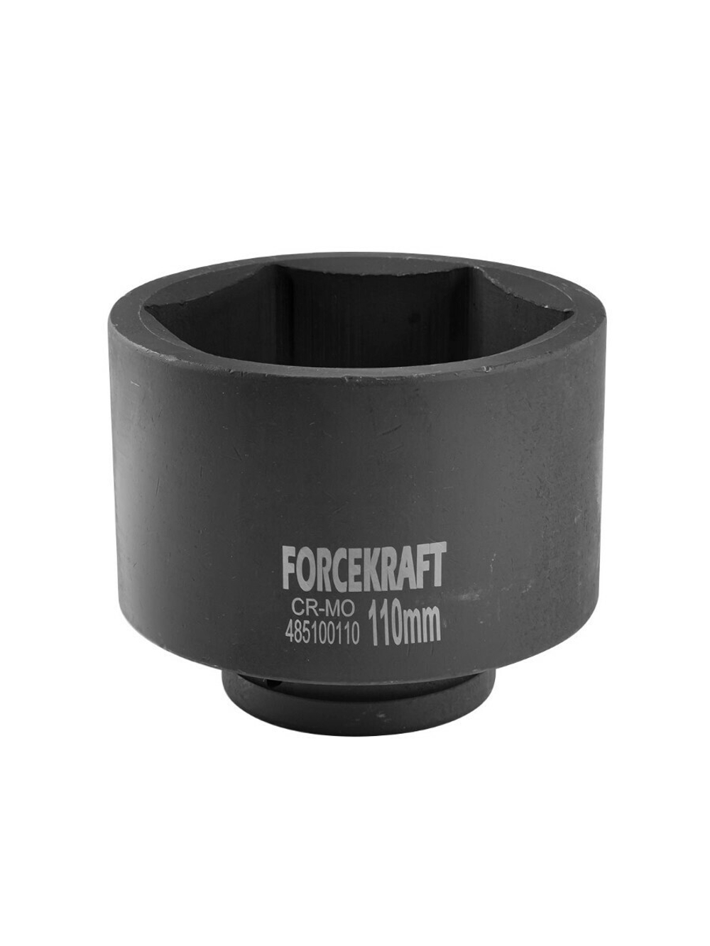 Головка ударная глубокая 1'', 110мм (6гр.) FORCEKRAFT FK-485100110