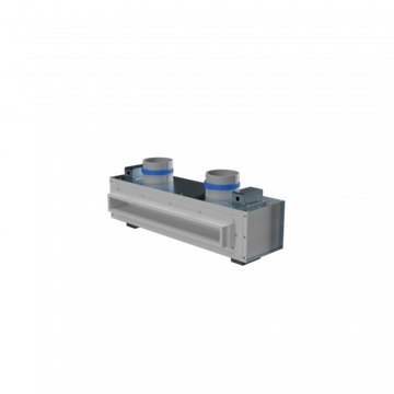 Flexag RA-1-500-25-W щелевой диффузор с КСД под натяжной потолок, белый