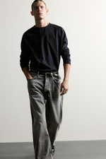 ДЖИНСЫ LOOSE FIT — ZARA · 3409/307