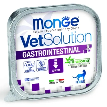Диетический корм Monge VetSolution Cat Gastrointestinal для кошек при заболеваниях ЖКТ