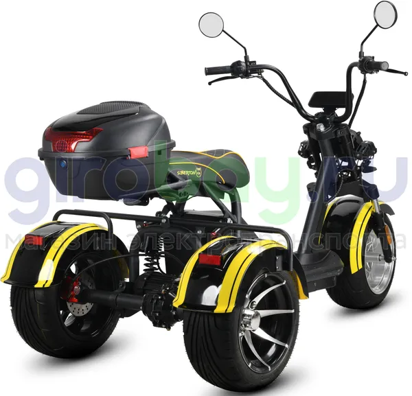 Электротрицикл SIBERTON PRO TRIKE 3950W (60V/35Ah) фото №5