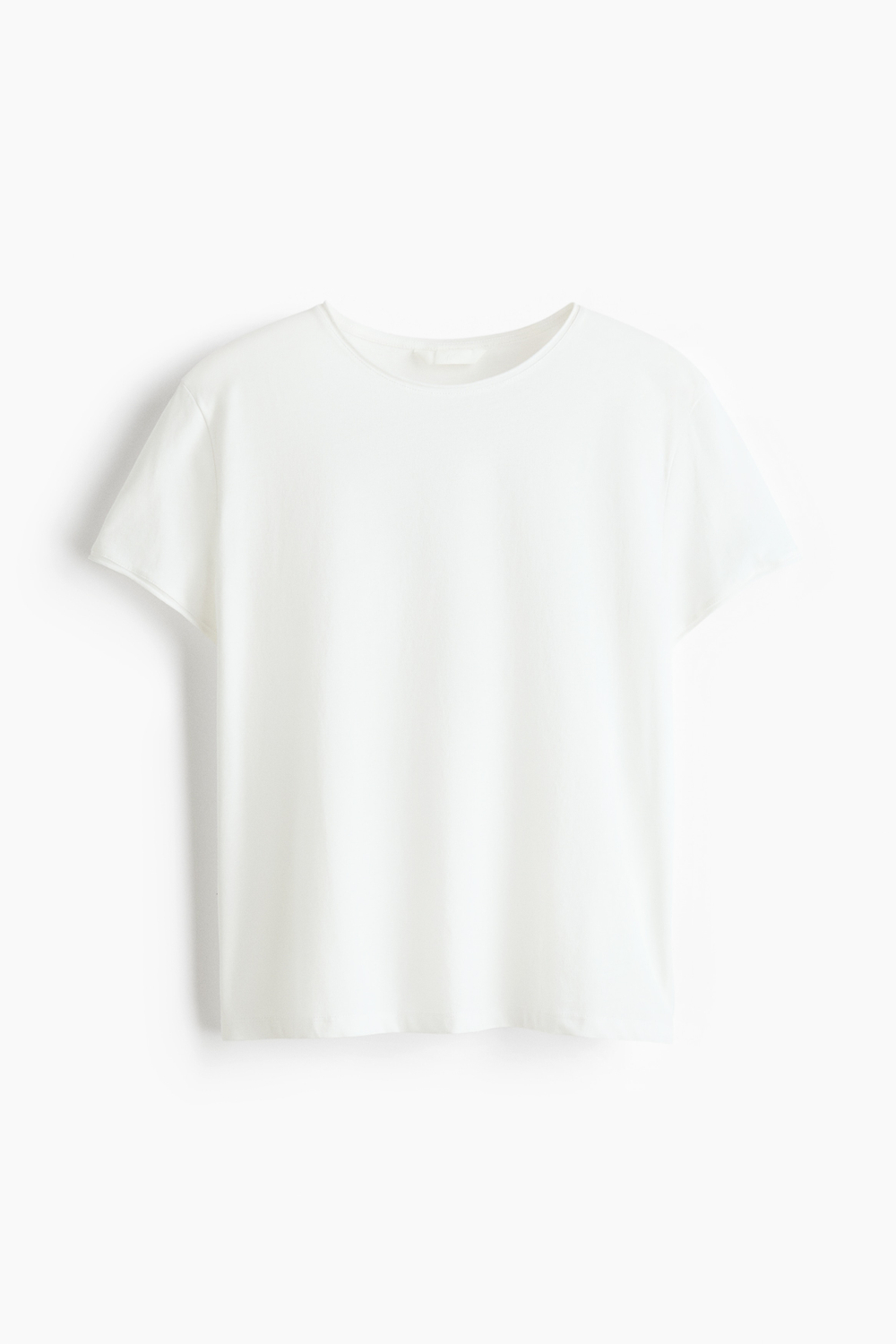 Футболка с загнутым краем - H&M