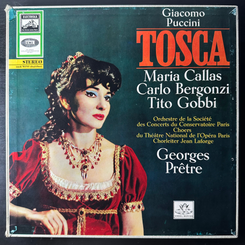 Пуччини - Тоска 2LP (Германия 1965г.)
