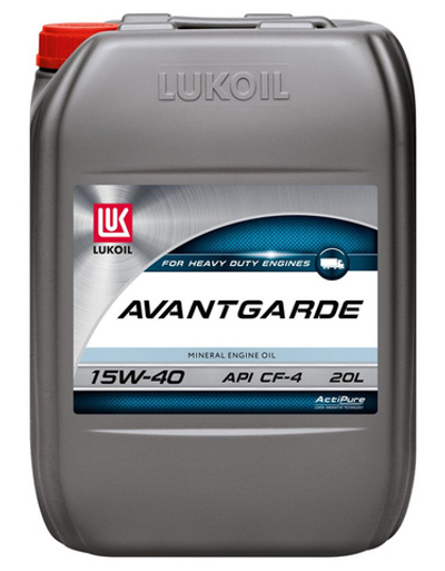 Масло Лукойл Авангард 15W40 CF-4/SG мот.мин.(20л) канистра Лукойл 3629005