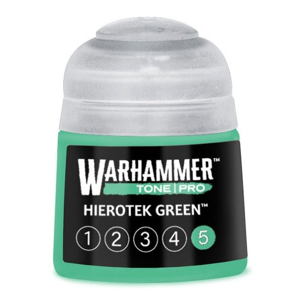 Краска Hierotek Green 5 — Warhammer Tone Pro, 12 мл, 20-275 (ПРЕДЗАКАЗ)