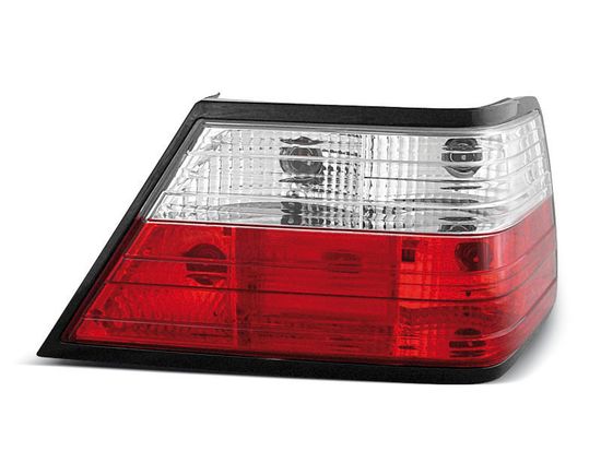 Задние фонари Mercedes E W124 red white