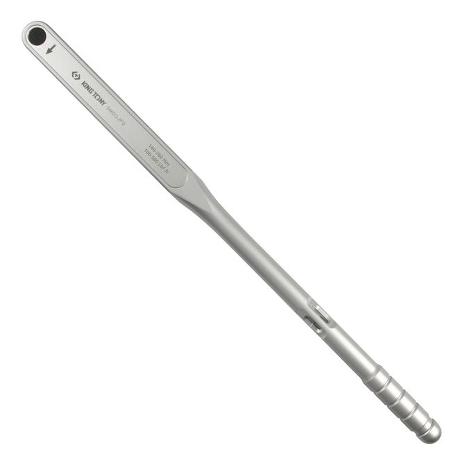 KING TONY (3465G-2FB) Динамометрический ключ серии "ALUMINIUM", 3/4", 140-760 Нм, футляр