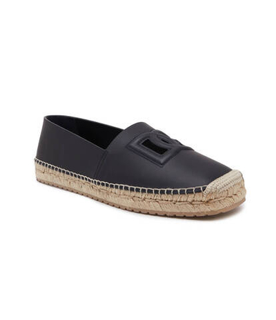 Кожаные эспадрильи Dolce & Gabbana - черный(A50574 AO602)