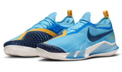 Мужские кроссовки теннисные Nike React Vapor NXT Clay - blue chill/midnight navy/photo blue