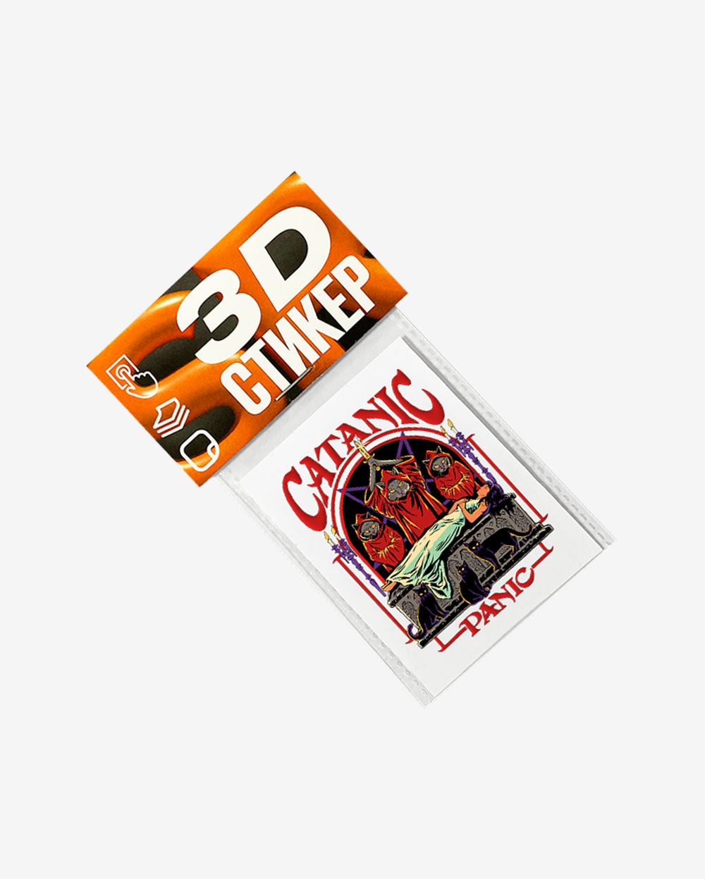 Стикер Catanic Panic