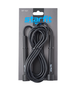 Скакалка STARFIT RP-101, 3 м, черный