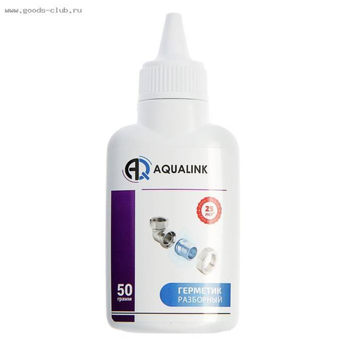 Анаэробный клей-герметик AQUALINK "Разборный" 50г