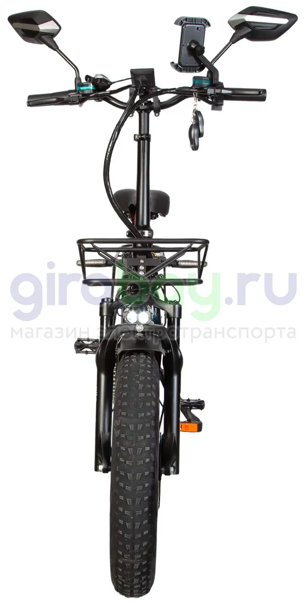 Электровелосипед Syccyba F10 Pro Dual 48V/23Ah (полный привод) - Синий обод фото №8