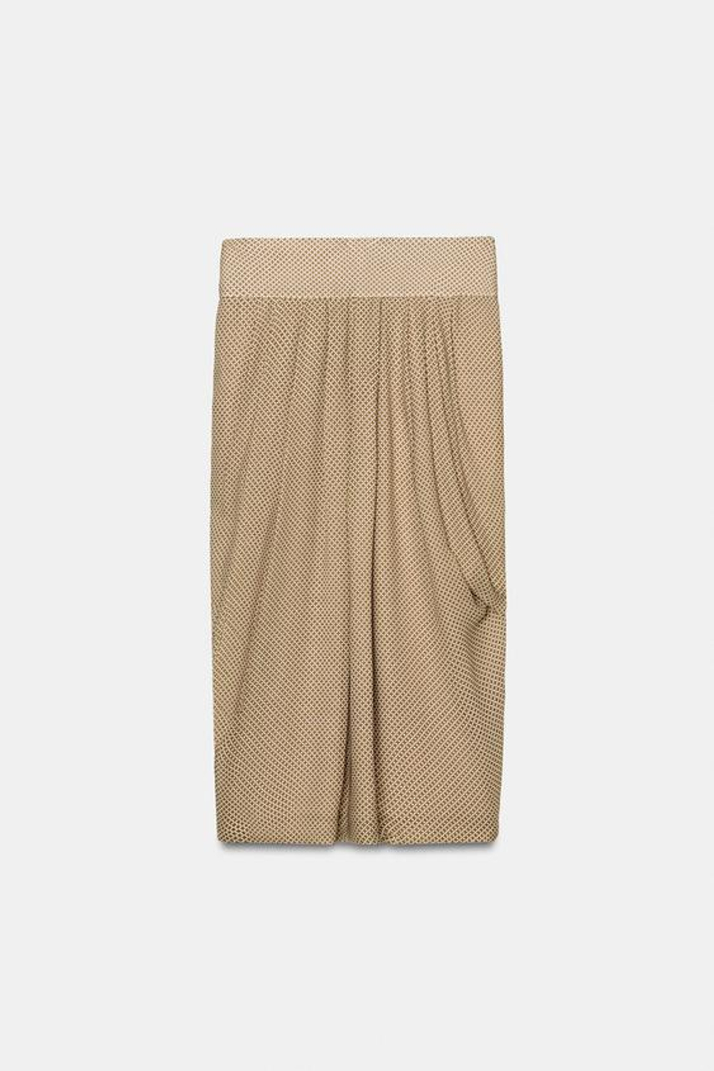 Юбка с драпировкой из коллекции ZW - ZARA