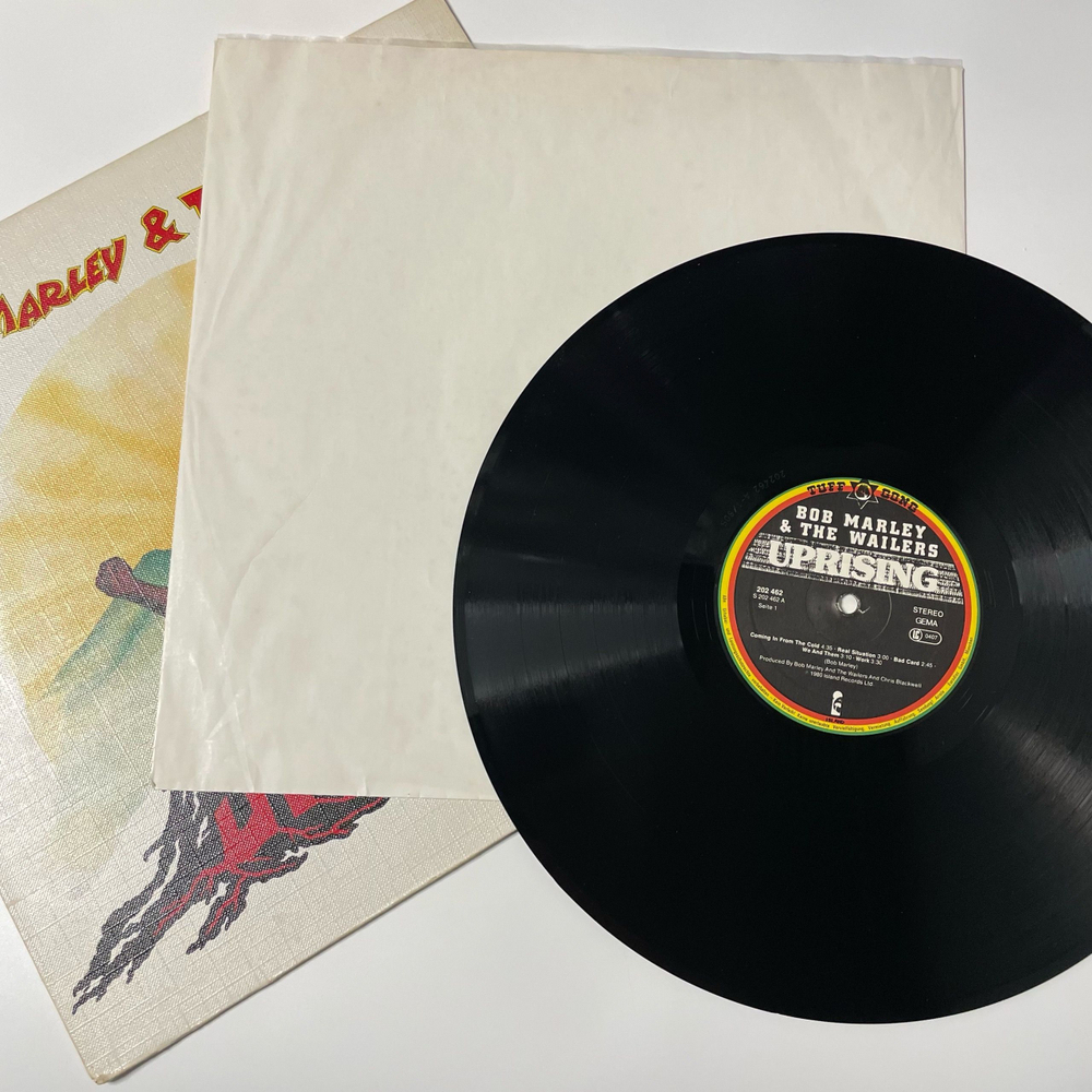 Винтажная виниловая пластинка LP Bob Marley and The Wailers, Uprising (Германия 1980)
