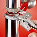 Клещи трубные захватные хромированные 250 мм Knipex 81 13 250
