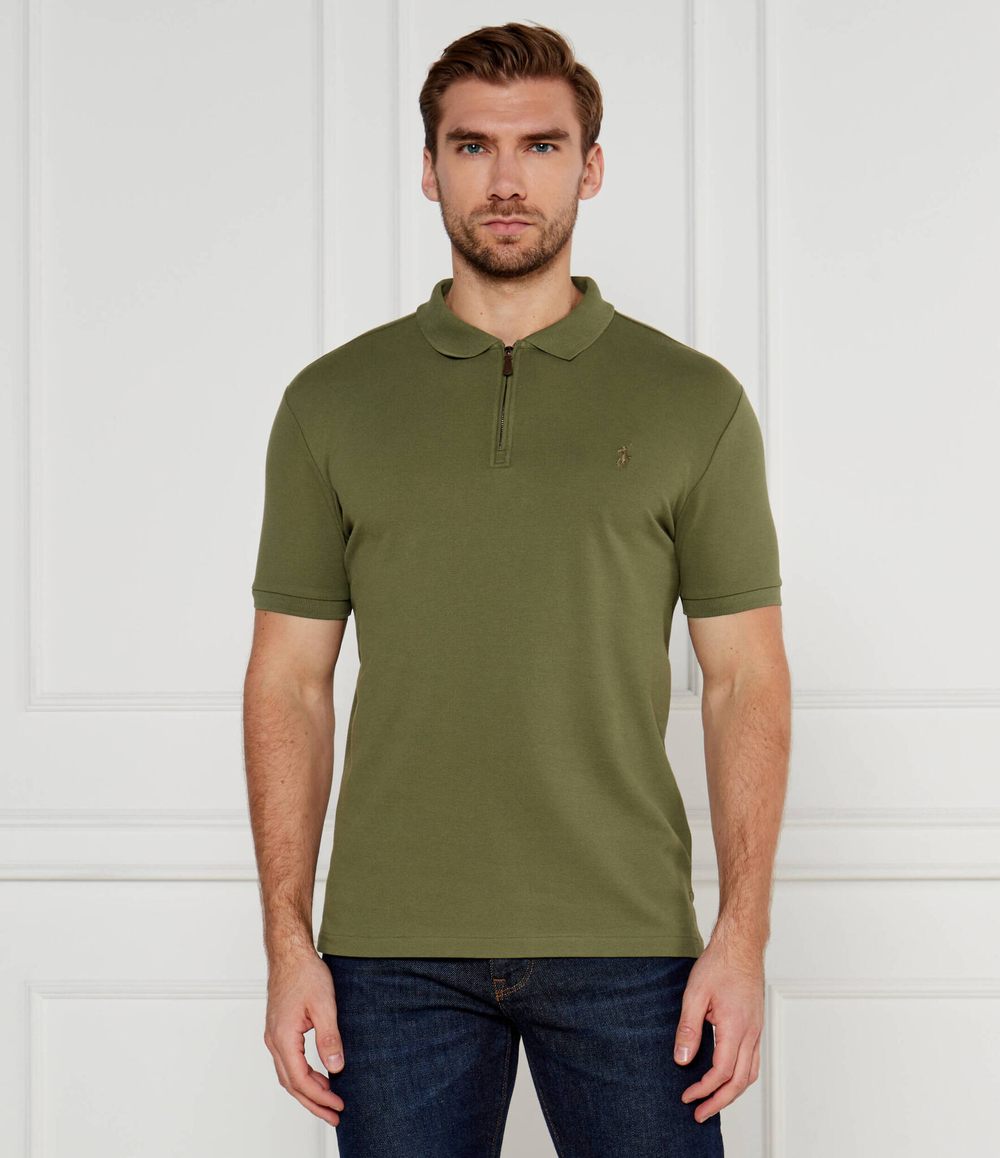 Поло POLO RALPH LAUREN - зеленый(710941488)
