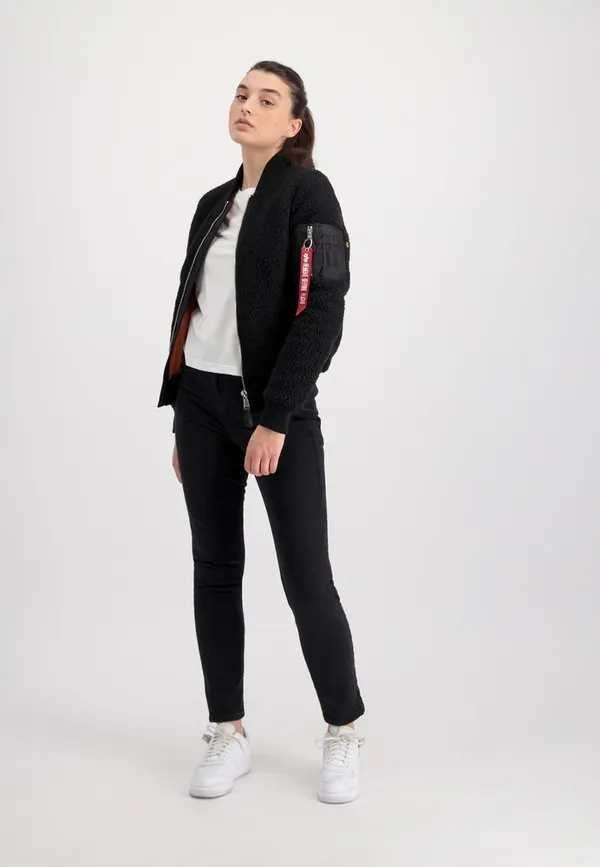 Куртка утепленная женская ALPHA INDUSTRIES MA-1 VF Teddy