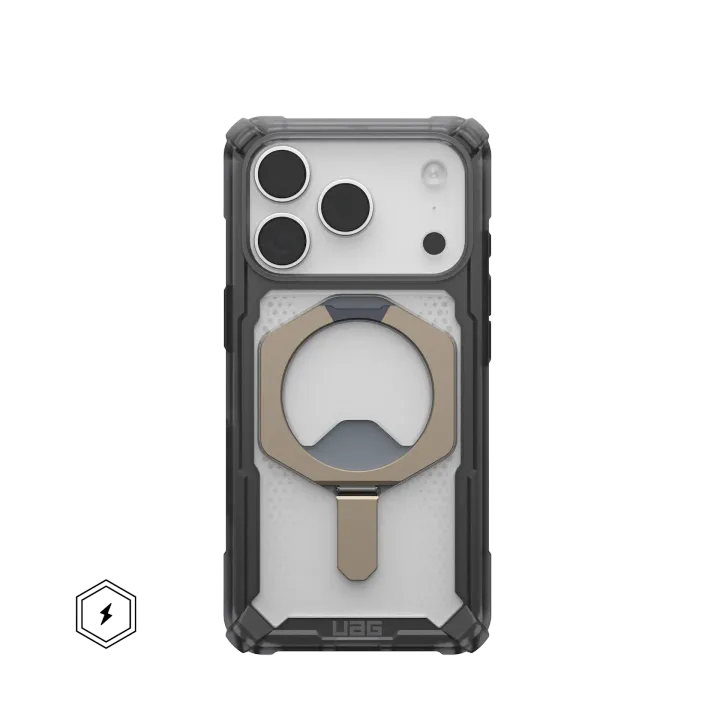 UAG Plasma XTE with MagSafe Series Case for Apple iPhone 17 Pro Ash/Titanium (Серый)
