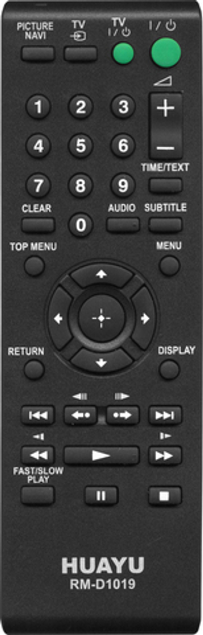 Пульт ДУ UNIVERSAL SONY RM-D1019 DVD