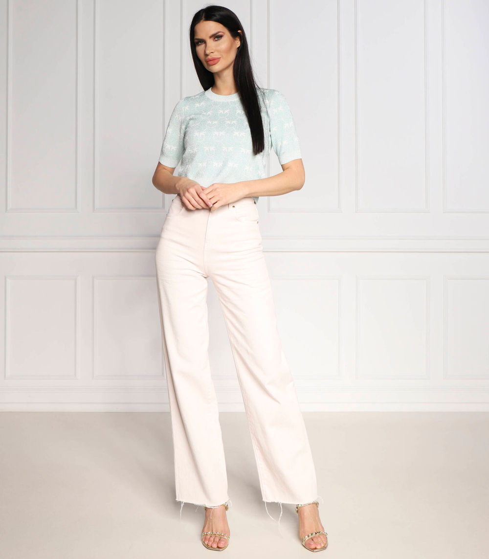 блузка modesto maglia jacquard monogr Pinko - мятный(100215 A0IT)
