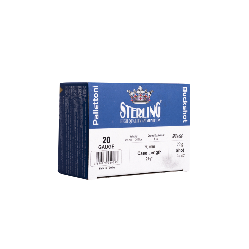 Патрон 20/70 STERLING BUCKSHOT