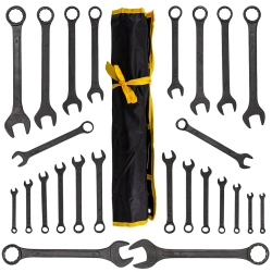 Набор ключей комбинированных 25пр. WMC TOOLS WMC-5261P36 Black
