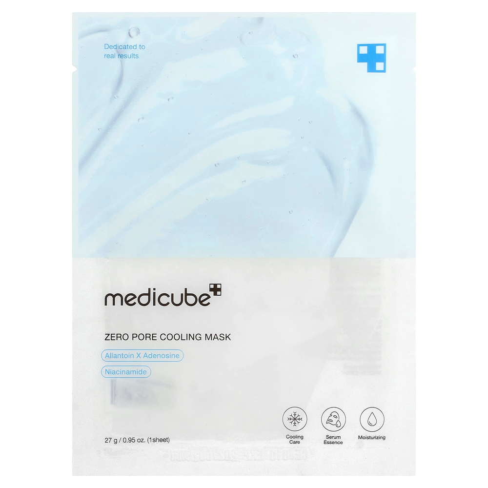 Medicube, охлаждающая маска для лица, 1 шт., 27 г (0,95 унции)