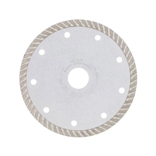 Алмазный диск сплошной рифлёный по граниту Turbo 125x22,23 Makita B-28058