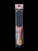 Тёрка для стоп деревянная BEAUTY & CARE 10 TYPE 1 (100/180 грит)