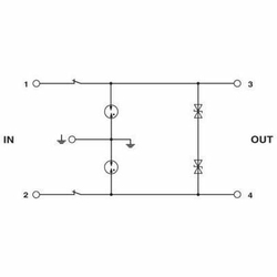 TT-2-PE/S1-M-24DC	- 2920638 - Устройство защиты от перенапряжений (УЗИП)
Phoenix contact