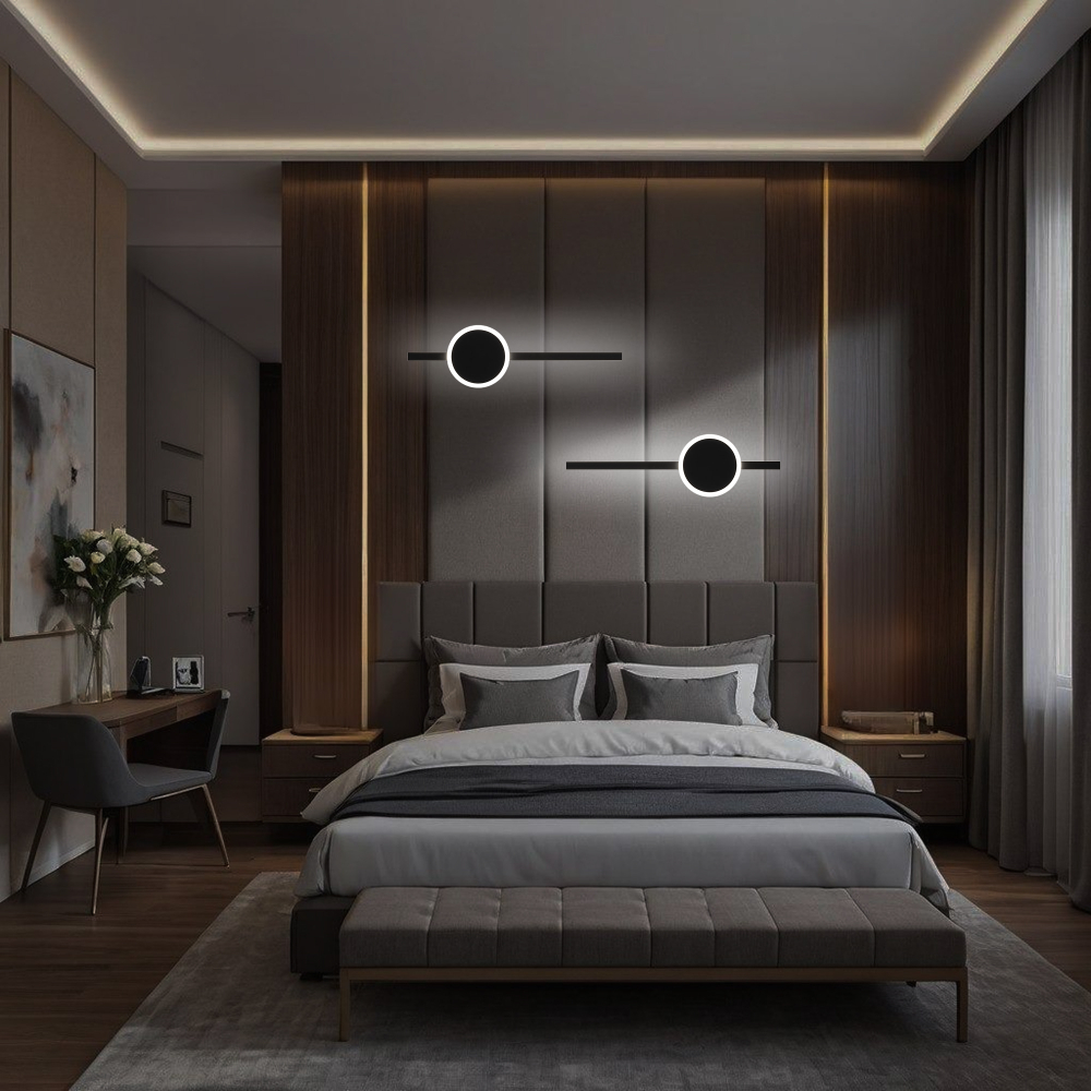 Citilux Стиг CL203301 Бра светодиодное с выключателем Чёрное