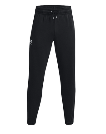 Мужские теннисные штаны Under Armour Men's UA Essential Fleece Joggers - черный