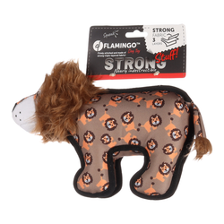 Игрушка повышенной прочности "Лев" STRONG STUFF Flamingo