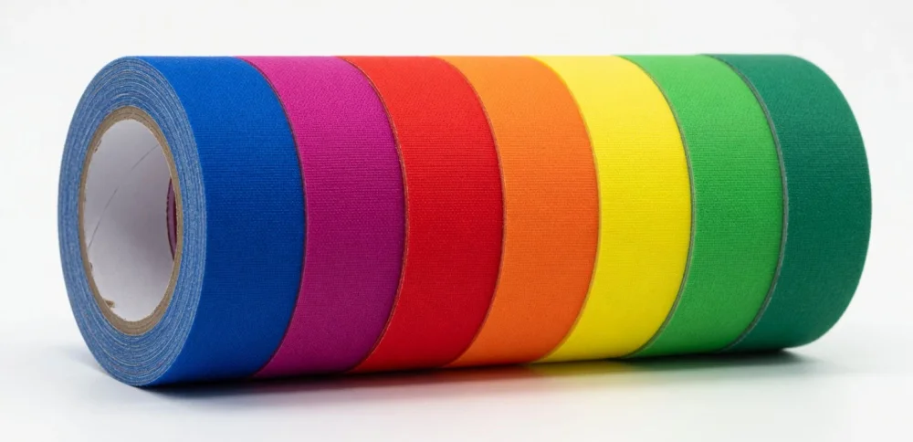 Fluorescent Tape — Флуоресцентный тейп 25мм × 50м
