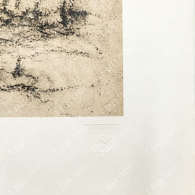 [Albertina facsimile] Милле Ж.-Ф. Сборщица колосьев. Гелиогравюра. ХХ в.