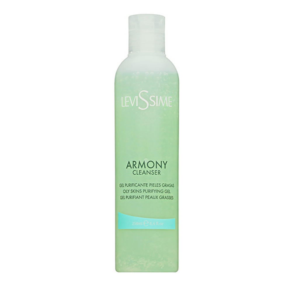 Гель очищающий рН 5,5-6,5 Levissime Oil-Free Armony Cleanser Gel 250мл