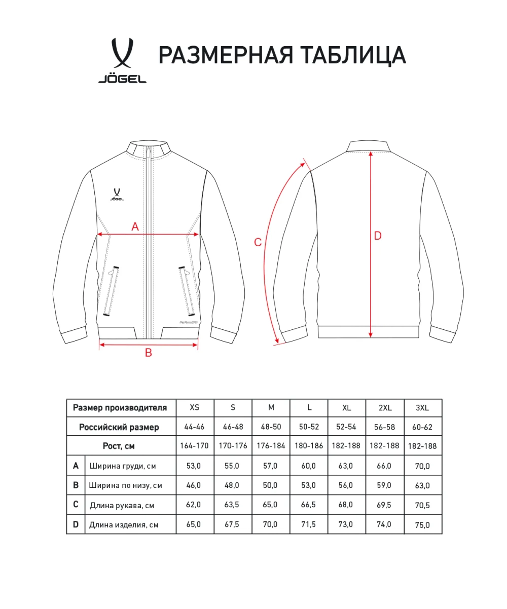 Куртка парадная JÖGEL PREMIER PerFormDRY Woven Jacket, темно-синий